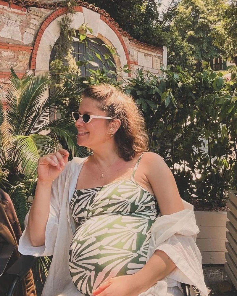 burcu biricik ten yeni hamilelik pozlari begeni topladi